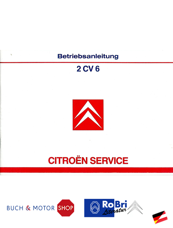 Citroën 2CV Betriebsanleitung 1988